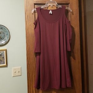 Mudd Cold Shoulder dress